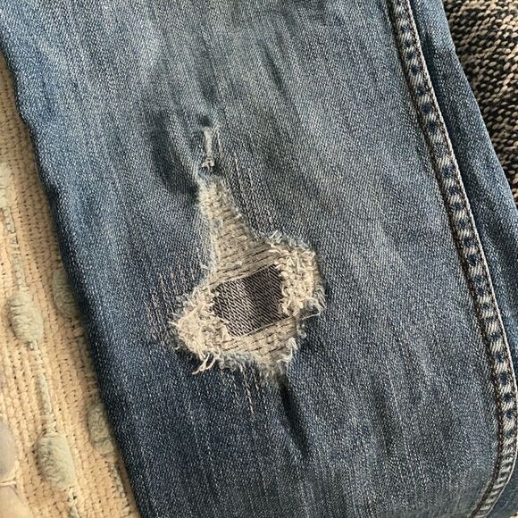 Madewell High-Rise Distressed Skinny Jeans - size 29 - Picture 4 of 8